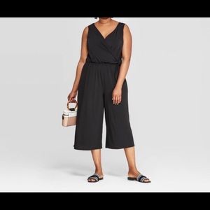AVA & VIV BLACK JUMPSUIT SIZE 3X